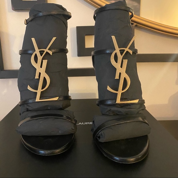 Almost New - YSL Cassandra Sandals - 100 height, size 37 - Picture 5 of 7